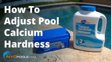 how to test calcium hardness in pool water|recommended calcium hardness for pool.